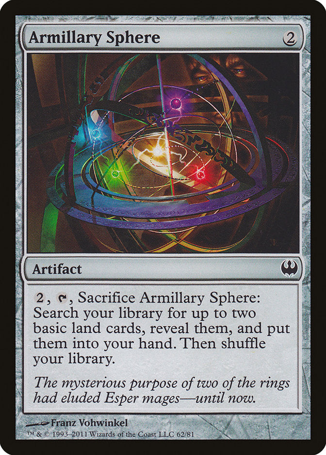 Armillary Sphere (DDG-062) - Duel Decks: Knights vs. Dragons