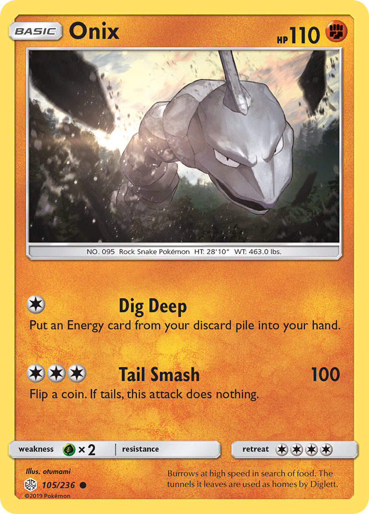 Onix 105/236 - SM  Cosmic Eclipse