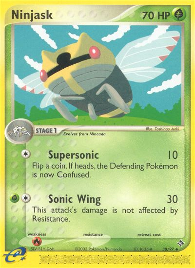 Ninjask - 38/97/97 - Dragon