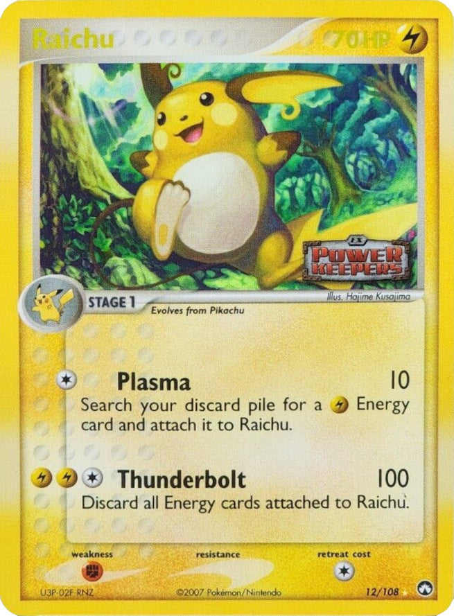 Raichu/108 - Power Keepers Reverse Holofoil