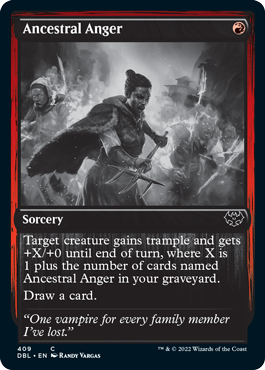 Ancestral Anger (DBL-409) - Innistrad: Double Feature