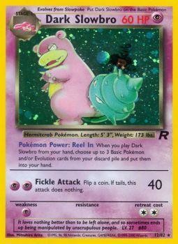 Dark Slowbro (12) 12/82 - Team Rocket