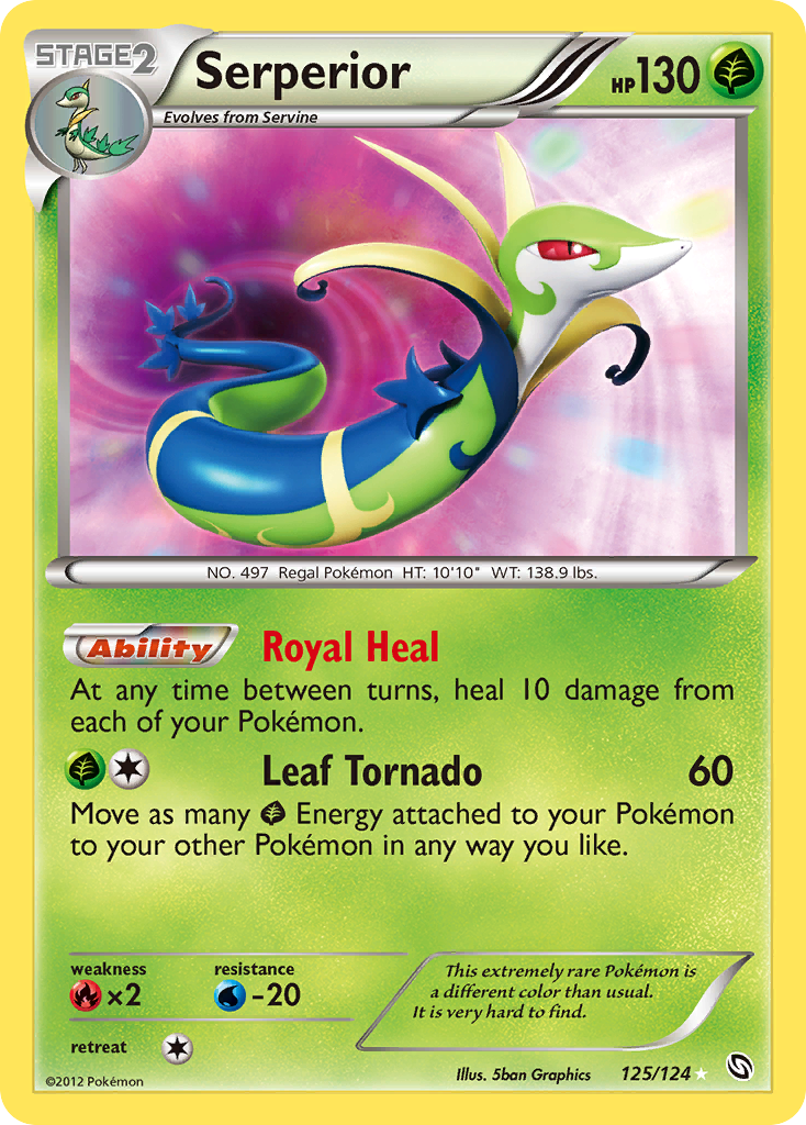 Serperior/124 - Dragons Exalted Holofoil