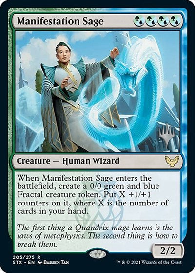 Manifestation Sage (PPSTX-205) - Strixhaven: School of Mages Promos