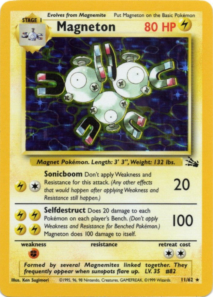 Magneton (11) 11/62 - Fossil