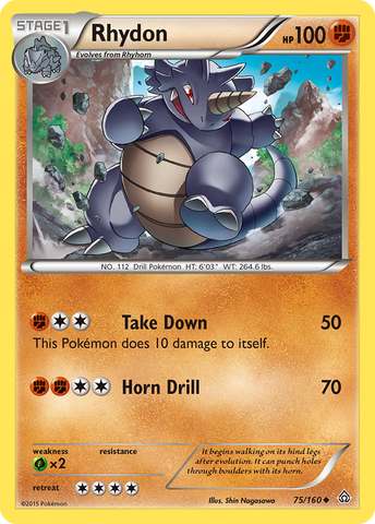 Rhydon/160 - XY  Primal Clash