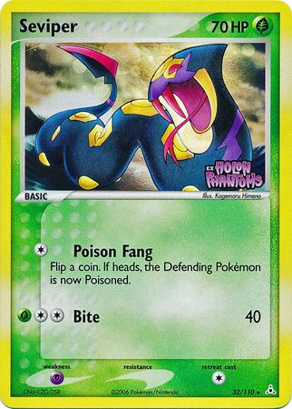 Seviper/110 - Holon Phantoms Reverse Holofoil