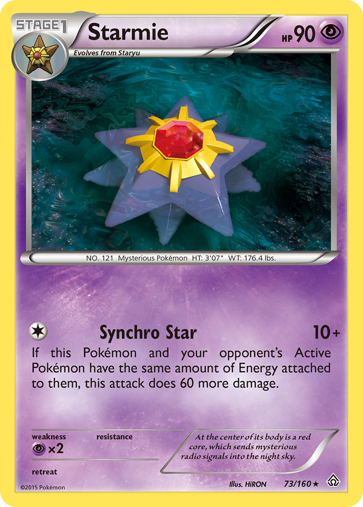 Starmie 73/160 - XY  Primal Clash