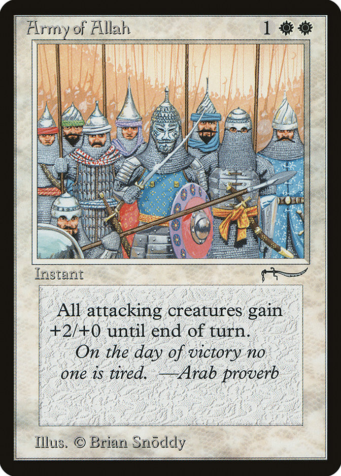 Army of Allah (Light) (ARN-) - Arabian Nights