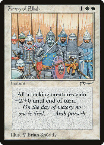 Army of Allah (Light) (ARN-) - Arabian Nights