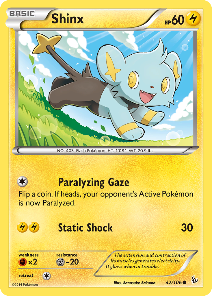 Shinx 32/106 - XY  Flashfire
