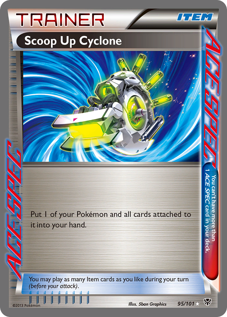 Scoop Up Cyclone 95/101 - Plasma Blast Holofoil