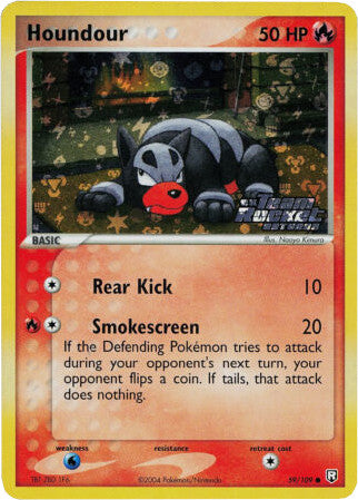 Houndour - 059/109 59/109 - Team Rocket Returns Reverse Holofoil