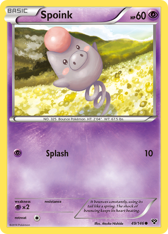 Spoink 49/146 - XY Base Set