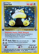Snorlax (11) 11/64 - Jungle 1st Edition Holofoil