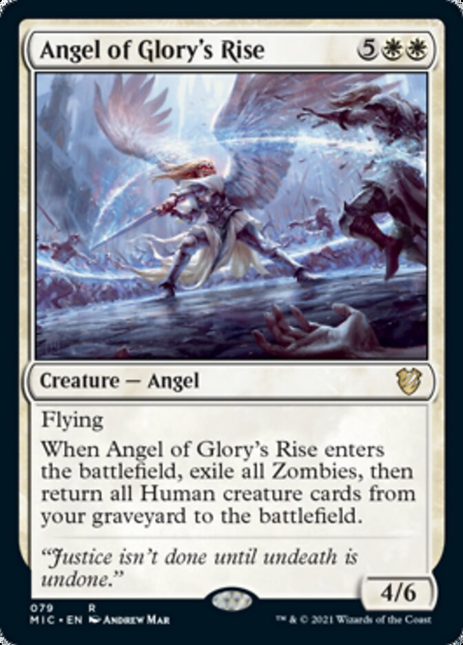 Angel of Glory's Rise (MIC-079) - Midnight Hunt Commander