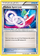 Gallade Spirit Link 83/108 - XY  Roaring Skies