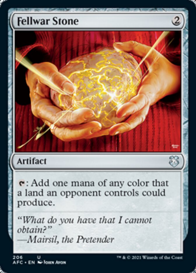 Fellwar Stone (AFC-206) - Forgotten Realms Commander