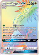 Alolan Exeggutor GX (Secret) 118/111 - SM  Crimson Invasion Holofoil