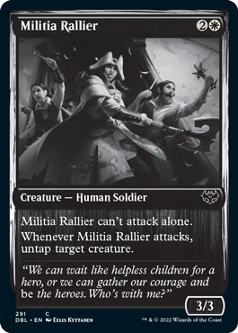 Militia Rallier (DBL-291) - Innistrad: Double Feature