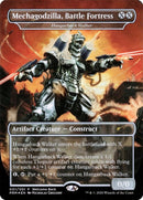 Mechagodzilla, Battle Fortress - Hangarback Walker (Welcome Back Promo) (UMP-001) - Love Your LGS 2020 / Mechagodzilla, Battle Fortress (Borderless) Foil