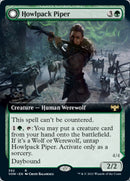 Howlpack Piper (Extended Art) (VOW-392) - Innistrad: Crimson Vow: (Extended Art, Double Faced Transform)