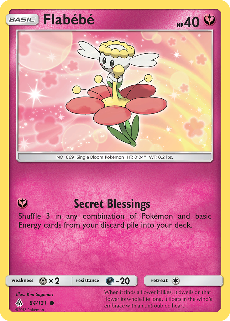 Flabebe (84) 84/131 - SM  Forbidden Light