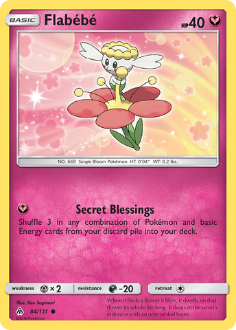 Flabebe (84) 84/131 - SM  Forbidden Light