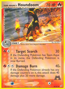 Team Magma's Houndoom - 34/95 34/95 - Team Magma vs Team Aqua