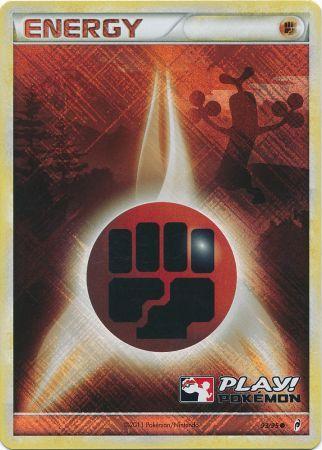 Fighting Energy - 93/95 (Play! Pokemon) 93 - League & Championship Cards Holofoil
