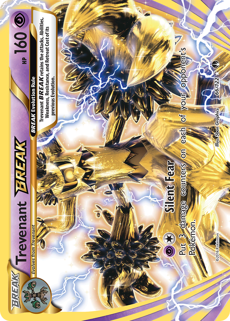 Trevenant BREAK 66/122 - XY  BREAKpoint Holofoil