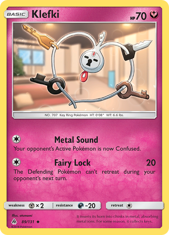 Klefki 89/131 - SM  Forbidden Light