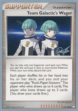 Team Galactic's Wager - 2008 (Paul Atanassov) 115 - World Championship Decks