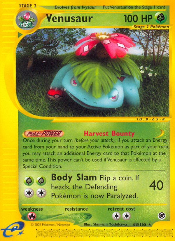 Venusaur (68) - 68/165 Expedition - Rare