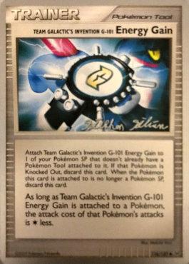 Team Galactic's Invention G-101 Energy Gain - 2009 (Stephen Silvestro) 116 - World Championship Decks