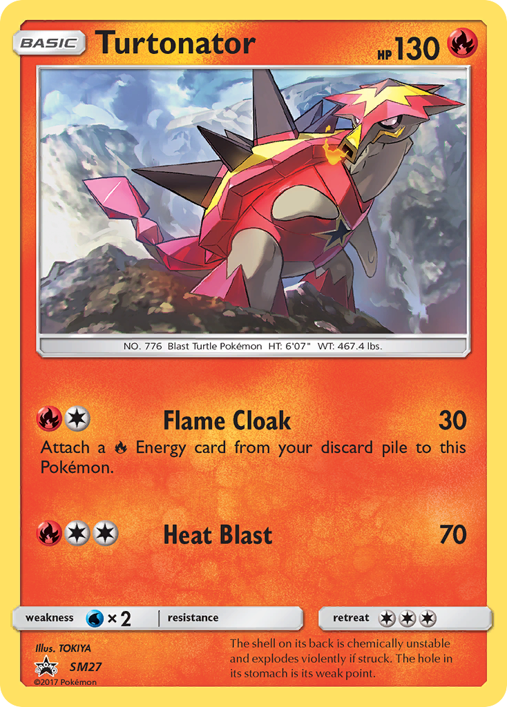 Turtonator - SM27 SM27/248 - SM Promos Holofoil
