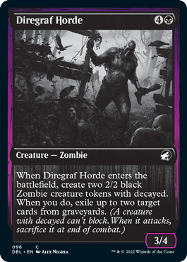 Diregraf Horde (DBL-096) - Innistrad: Double Feature