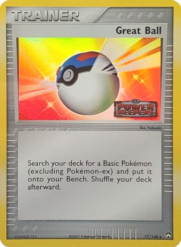 Great Ball/108 - Power Keepers Reverse Holofoil