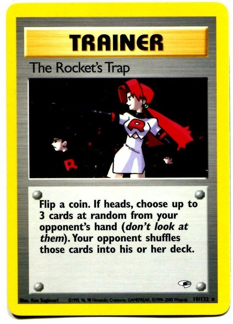 The Rocket's Trap 19/132 - Gym Heroes