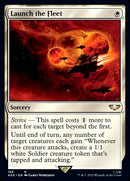 Launch the Fleet (Surge Foil) (40K-188) - Warhammer 40,000 Commander Foil