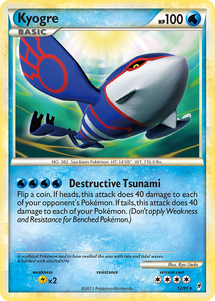 Kyogre/95 - Call of Legends Holofoil