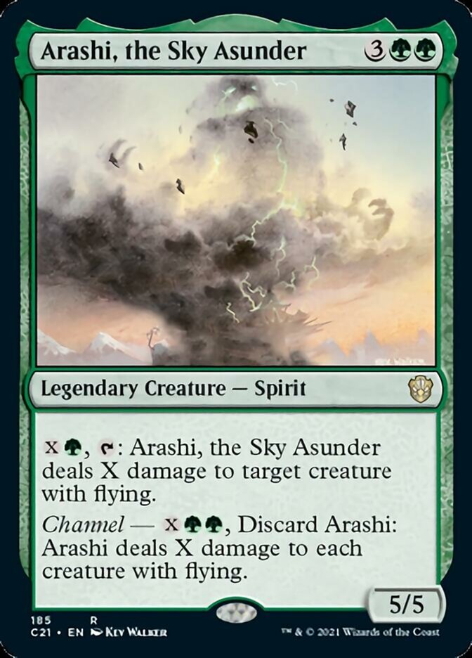 Arashi, the Sky Asunder (C21-185) - Commander 2021