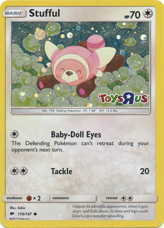Stufful - 110/147 (Toys R Us) 110 - Miscellaneous Cards & Products Holofoil