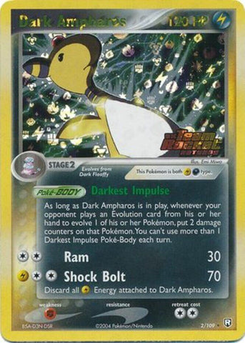 Dark Ampharos 2/109 - Team Rocket Returns Reverse Holofoil