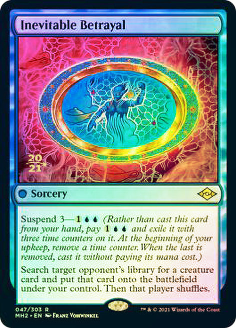 Inevitable Betrayal (PRE-047) - Modern Horizons 2 Promos Foil