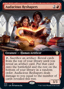 Audacious Reshapers (Extended Art) (C21-374) - Commander 2021: (Extended Art)