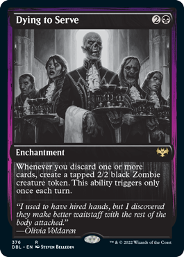 Dying to Serve (DBL-376) - Innistrad: Double Feature
