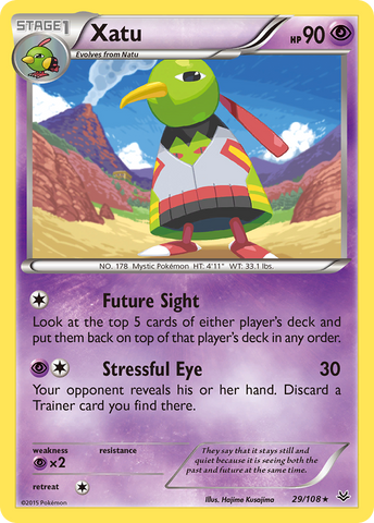 Xatu/108 - XY  Roaring Skies