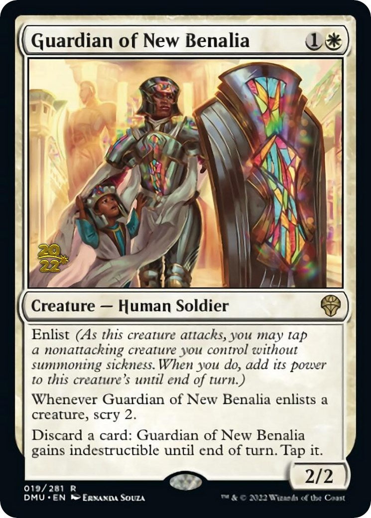 Guardian of New Benalia (PRE-019) - Dominaria United Promos Foil