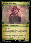Delighted Halfling (Showcase Scrolls) (LTR-609) - The Lord of the Rings: Tales of Middle-earth: (Showcase)